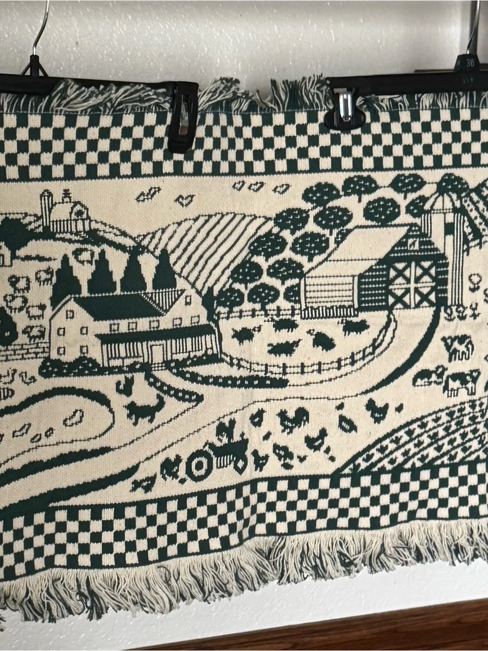Vintage Home & Garden Party Table Runner/Wall Decor
